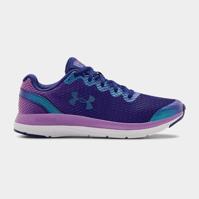 Under Armour Charged Impulse Frosty - Dievcenske Treningove Topanky - Nachový/Modre